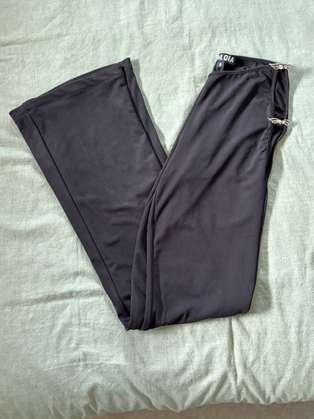 I.AM.GIA Low Waisted Angel Black Pants - Size S